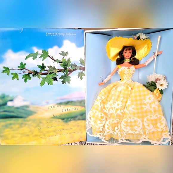 1996 Summer Splendor Barbie - Picture 1 of 2